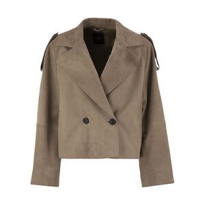 Weekend Maxmara Women Maga - Short Suede Trench Coat